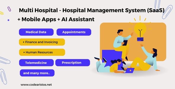 Multi Hospital – Komple Hastane Yönetim Sistemi | Yapay Zeka Destekli | SaaS | PHP CodeIgniter
